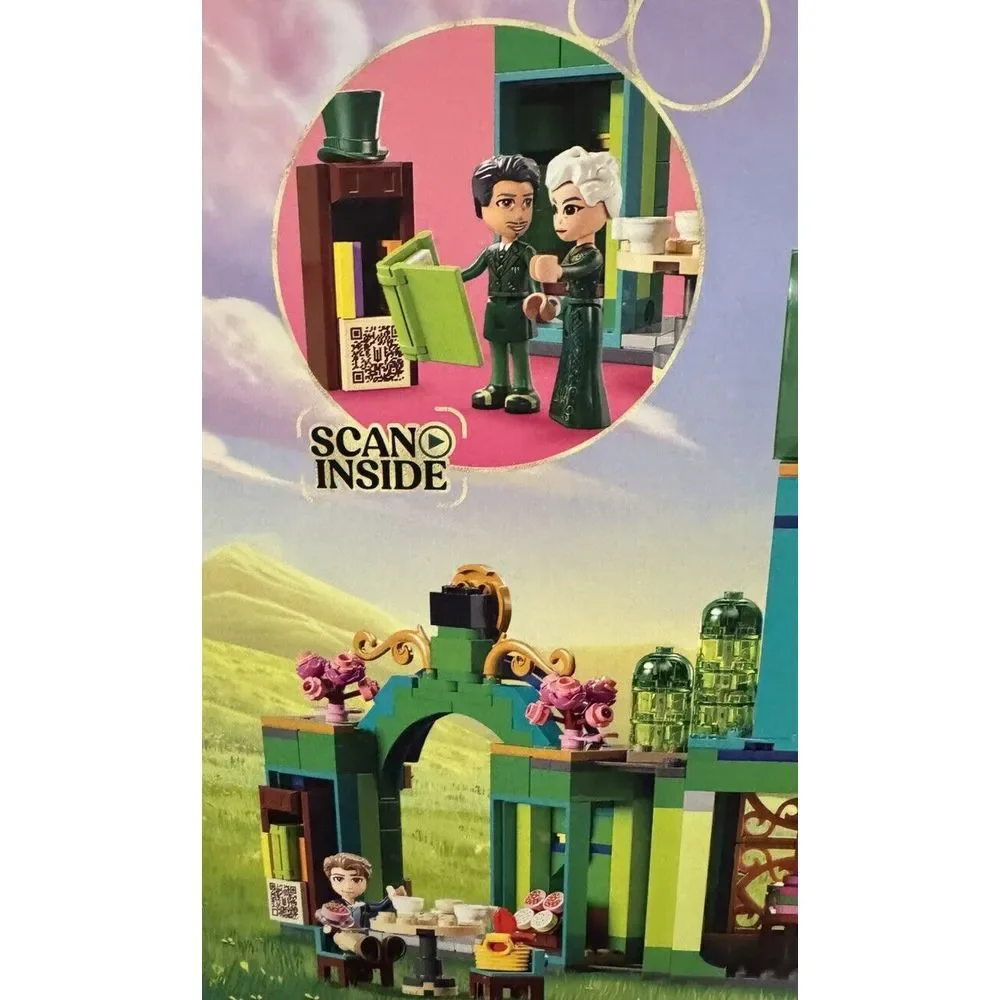 LEGO Wicked WELCOME TO EMERALD CITY 75684 Toy Building Kit Elphaba Glinda Oz New